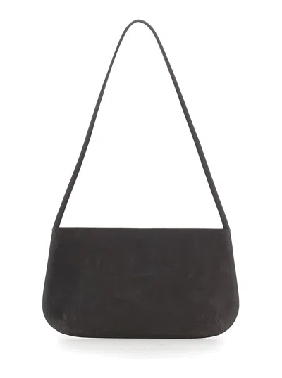 Fane Bra Handbag With Leather Details, Zip Closure & Adjustable Shoulder Strap, Mini In Brown