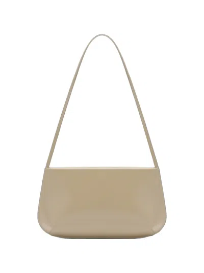Fane Bra Slim-strap Leather Shoulder Bag In Brown