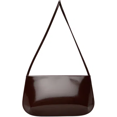 Fane Brown Bra Bag In Choc Spazzolato