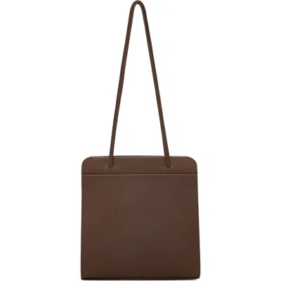 Fane Brown Lisse Bag In Tan Calf