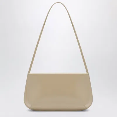 Fane Light Beige Bra Bag In Brushed Leather In Neutral