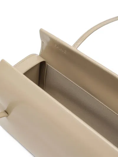 Fane Mie Cylindrical Shoulder Bag In Neutral