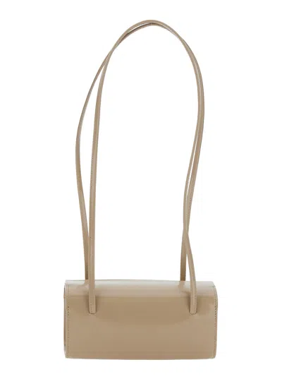 Fane Mie Handbag With Handle And Side Pockets For Women In Beige