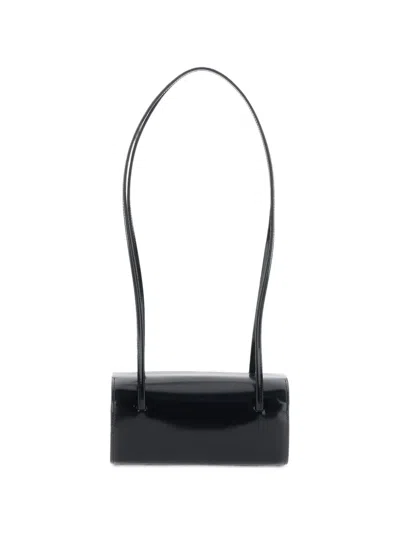 Fane Mie Leather Mini Bag In Black
