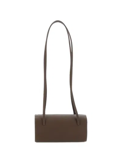 Fane Mie Leather Mini Bag In Brown