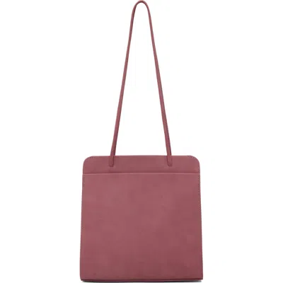 Fane Pink Lisse Bag In Ruban Nubuck