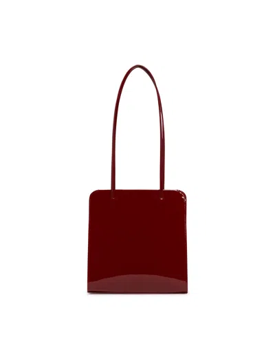 Fane Red Lisse Leather Bag