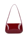 Fane Bra Leather Shoulder Bag In Red