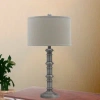 Fangio Lighting 's 1596as Pair Of 31" Antique Metal Table Lamps In Multi