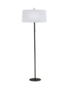 Fangio Lighting Pub Stem Floor Lamp In Black