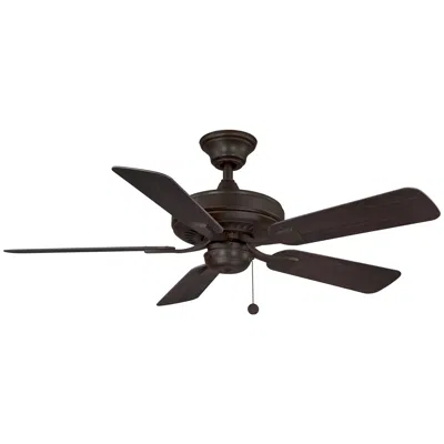 Fanimation 44"  Edgewood Dark Bronze Outdoor Pull-chain Ceiling Fan