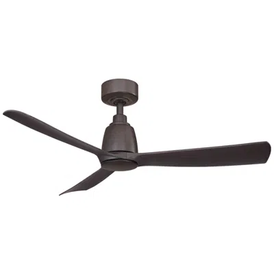 Fanimation 44"  Kute Dark Bronze Damp Smart Ceiling Fan