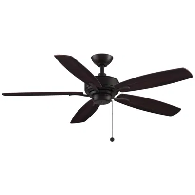 Fanimation 52"  Aire Deluxe Dark Bronze Pull Chain Indoor Ceiling Fan