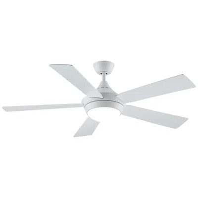 Fanimation 52"  Celano V2 Matte White Led Ceiling Fan With Remote