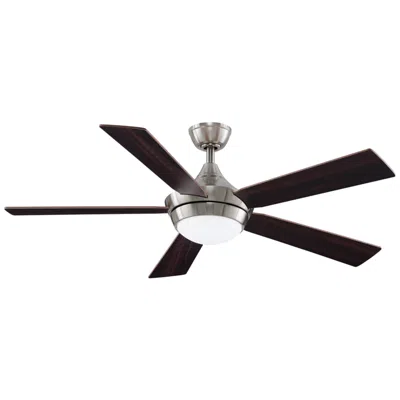 Fanimation 52"  Clelano V2 Brushed Nickel Led Ceiling Fan