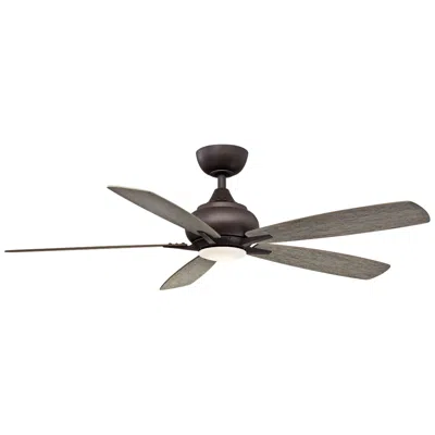 Fanimation 52"  Doren Matte Greige Led Ceiling Fan With Remote