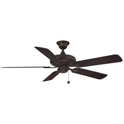 Fanimation 52"  Edgewood Dark Bronze Outdoor Pull-chain Ceiling Fan