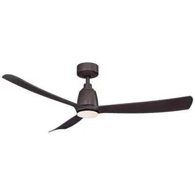Fanimation 52"  Kute Dark Bronze Damp Led  Smart Ceiling Fan