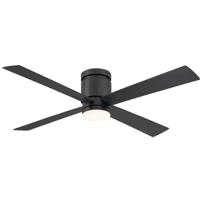 Fanimation 52"  Kwartet Black Finish Cct Led Ceiling Fan
