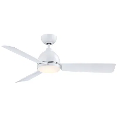 Fanimation 52"  Starboard Matte White Led Ceiling Fan