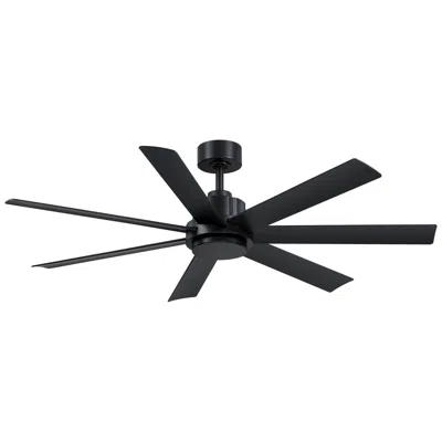 Fanimation 56"  Pendry Black Outdoor Smart Ceiling Fan