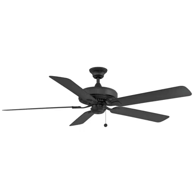 Fanimation 60"  Edgewood Black Outdoor Pull-chain Ceiling Fan