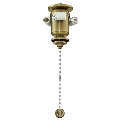 Fanimation Ceiling Fan 3 Led Bulb Light Kit Fitter In Antique Brass