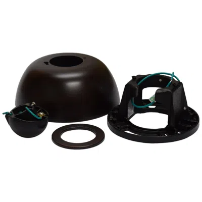 Fanimation Fanm 42 Degree Slope Adapter-dzw-wet In Black