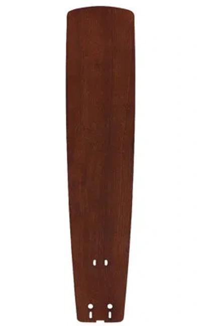 Fanimation Islander 26 Inch Indoor/outdoor Ceiling Fan Standard Wood Blades - Set Of 5 In Teak,mahogany