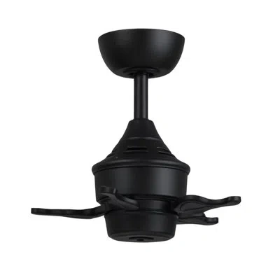 Fanimation Islander Dc Indoor/outdoor Ceiling Fan Motor With Remote Control - (motor Only) In Black