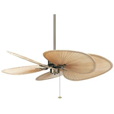 Fanimation Islander Indoor Ceiling Fan Oval Palm Blade In Natural