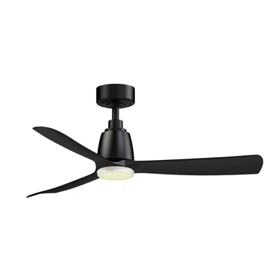 Fanimation Kute - 44 Inch - Bl With Bl Blades And Mw Led Lk
