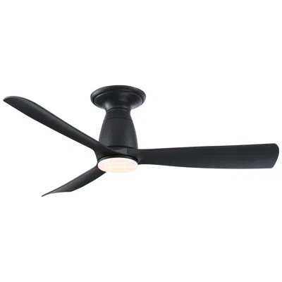 Fanimation Kute - 44 Inch Flush - Bl With Bl Blades And Led Lk