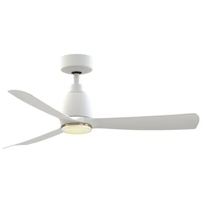 Fanimation Kute - 44 Inch - Mw With Mw Blades And Bs Led Lk