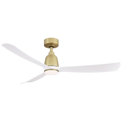 Fanimation Kute - 52 Inch - Bs With Mw Blades And Bs Led Lk