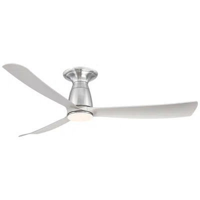 Fanimation Kute - 52 Inch Flush - Bn With Bn Blades And Led Lk