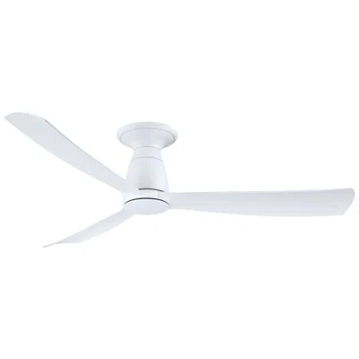 Fanimation Kute - 52 Inch Flush - Mw With Mw Blades
