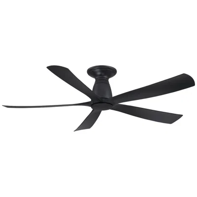 Fanimation Kute5 - 52 Inch Flush - Bl With Bl Blades
