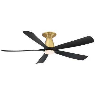 Fanimation Kute5 - 52 Inch Flush - Bs With Bl Blades And Led Lk