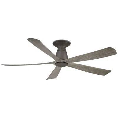 Fanimation Kute5 - 52 Inch Flush - Gr With We Blades