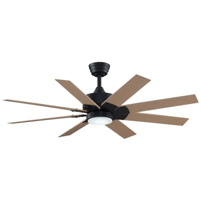 Fanimation Levon Custom - 52 Inch - Bl With N Blades And Led Lk
