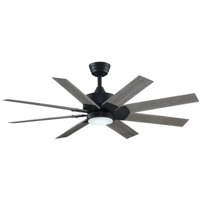 Fanimation Levon Custom - 52 Inch - Bl With We Blades And Led Lk
