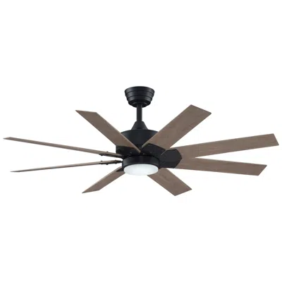 Fanimation Levon Custom - 52 Inch - Bl With Wp Blades And Led Lk