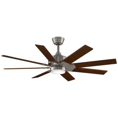 Fanimation Levon Custom - 52 Inch - Bn With Dwa Blades And Led Lk