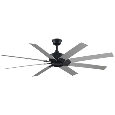 Fanimation Levon Custom - 64 Inch - Bl With Bn Blades