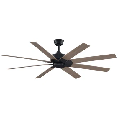 Fanimation Levon Custom - 64 Inch - Bl With Wp Blades