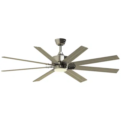 Fanimation Levon Custom - 64 Inch - Bn With Wp Blades And Led Lk
