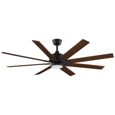 Fanimation Levon Custom - 64 Inch - Dz With Dwa Blades And Led Lk