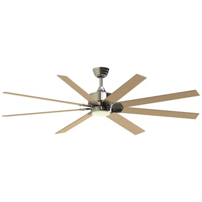 Fanimation Levon Custom - 72 Inch - Bn With N Blades And Led Lk