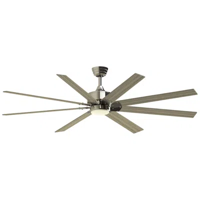 Fanimation Levon Custom - 72 Inch - Bn With Wp Blades And Led Lk